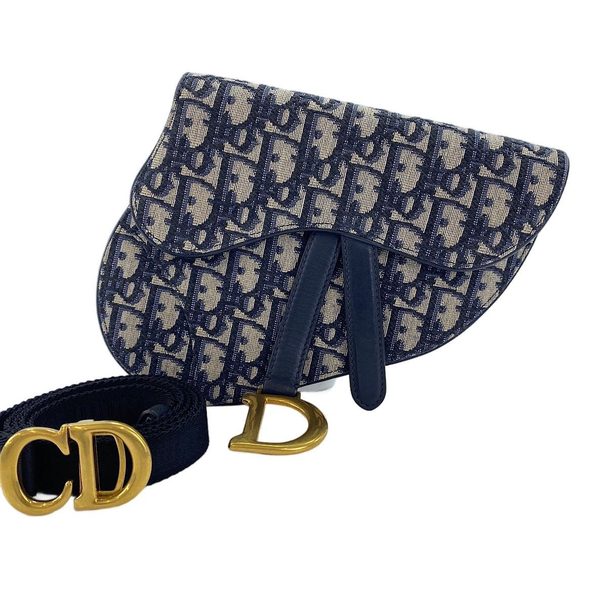 Christian Dior クリスチャンディオール ウエストバッグ オブリーク, 2WAY【中古】