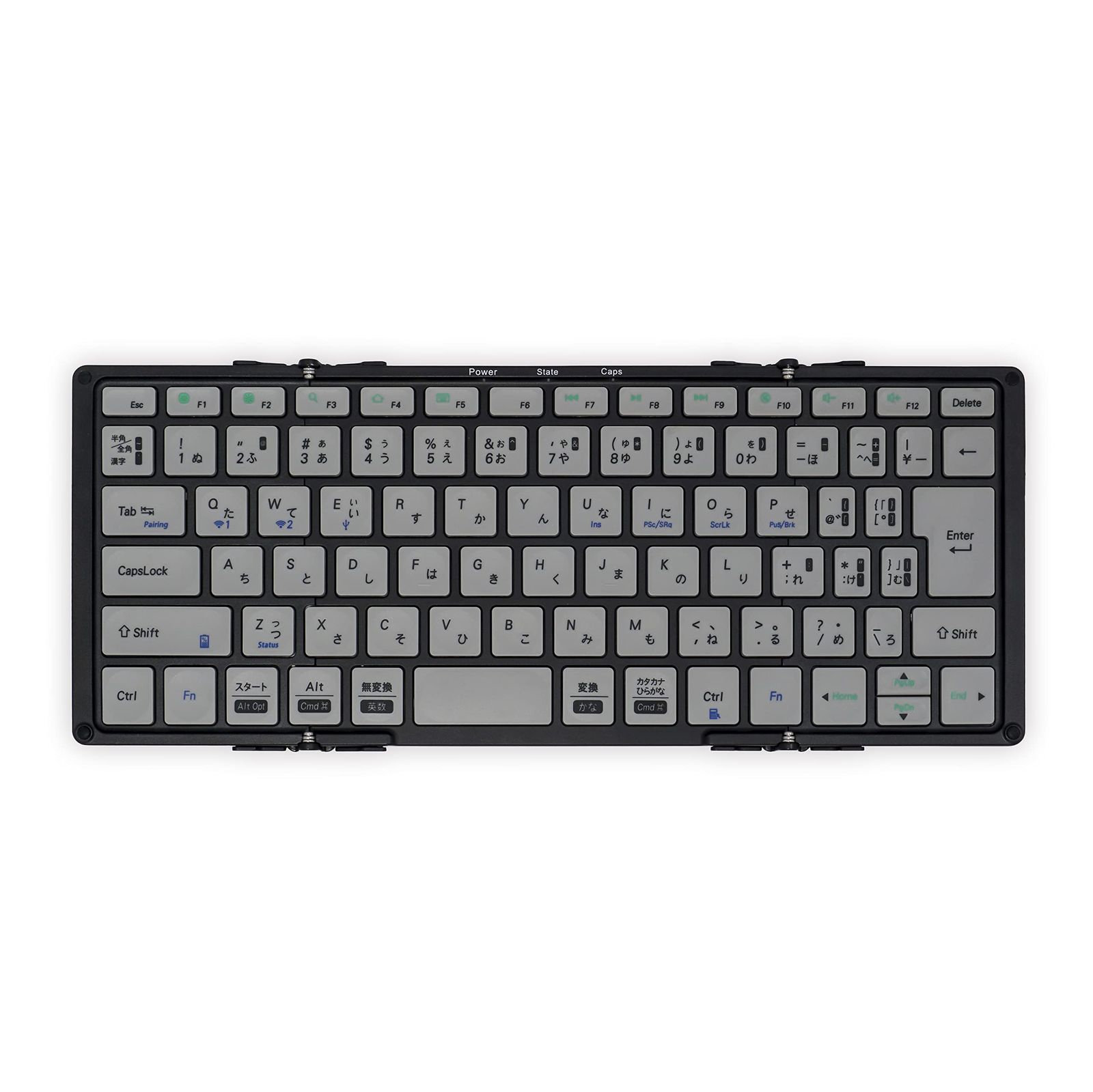 Mobo モボ(Mobo) キーボード 2 MOBOKeyboard 2 Bluetooth 5.1 日本語配列 USB-C 折りたたみ型 専用ケース兼スタンド 付き ブラック/グレー AM-K2TF83J/BKG 7,469円