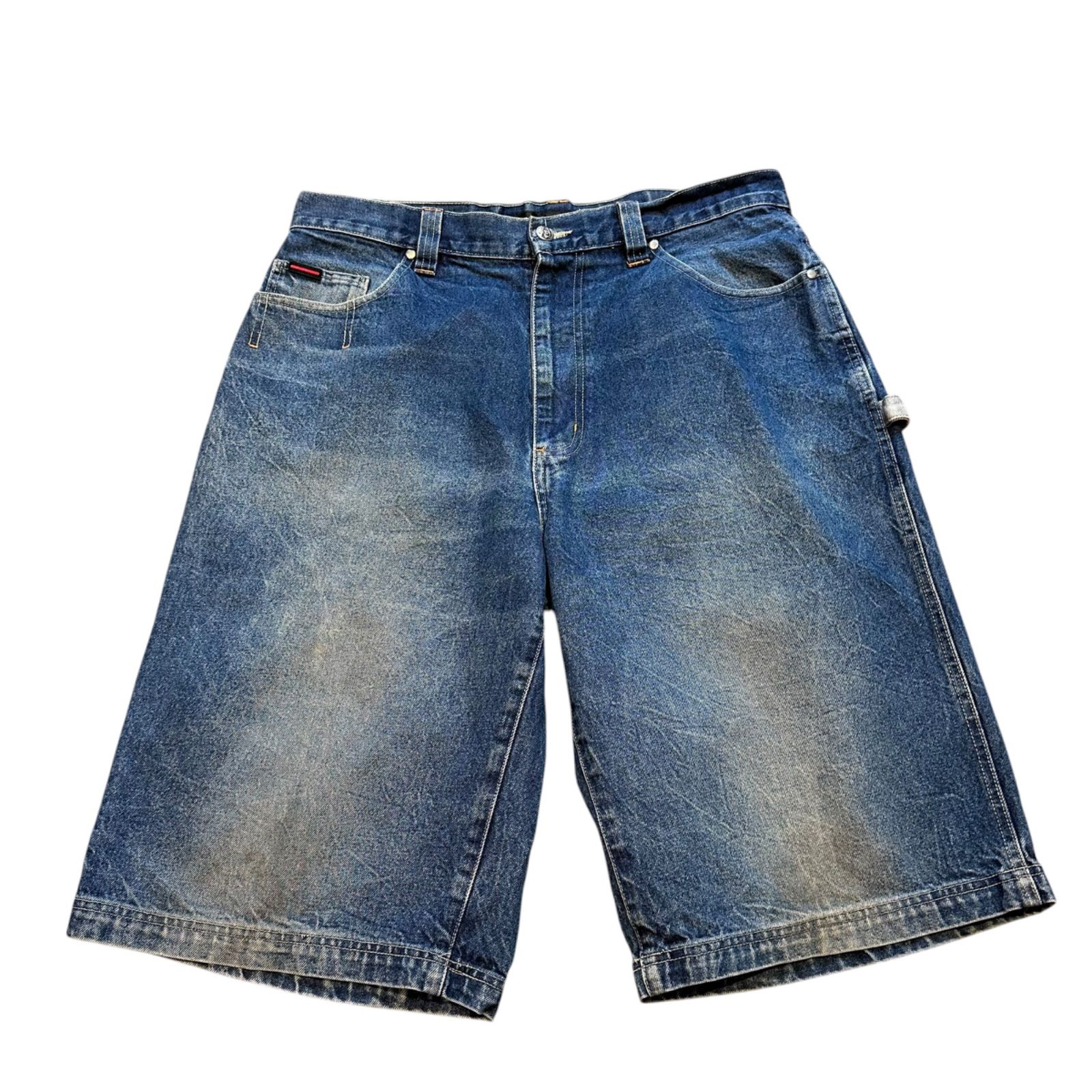 Fubu Shorts - 90s FUBU Etsy Gem fubu Jorts Jean Vintage jorts 