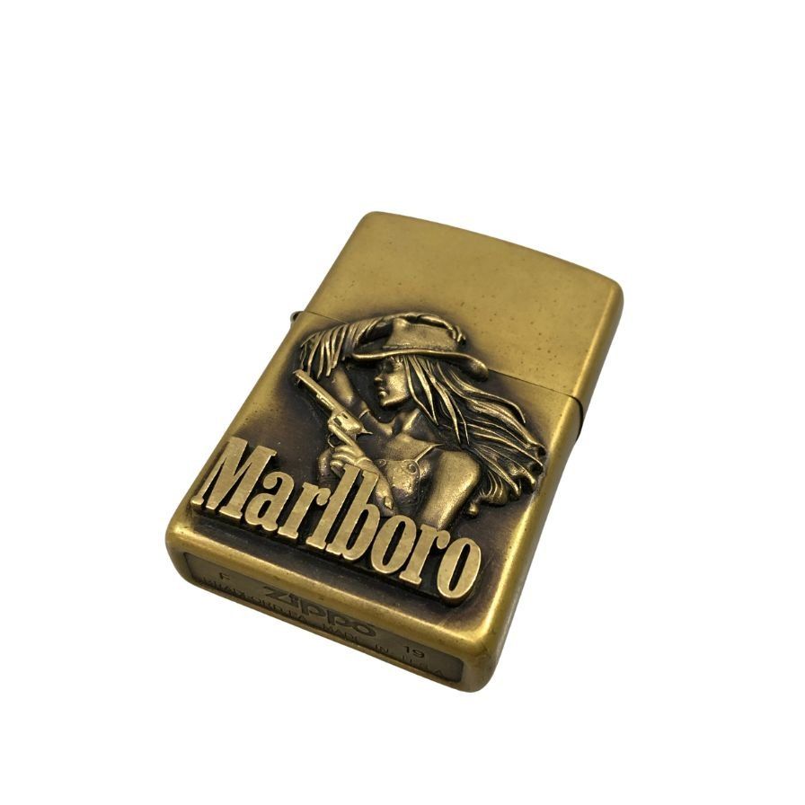 ジッポ マルボロ オイルライター ジッポーライター【AFB54】【中古】