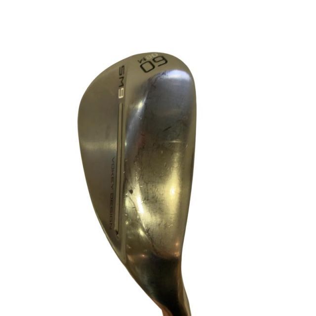 【中古】 タイトリスト VOKEY SPIN MILLED SM9 ツアークロム 60°/08°M ウェッジ WG Dynamic Gold (フレックスS) メンズ 男性用 右利き 右用 Cランク ゴルフクラブ