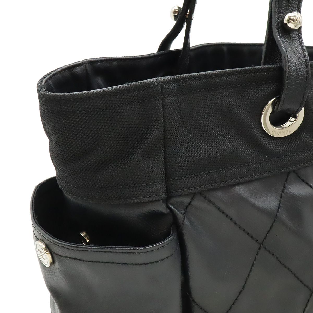 CHANEL シャネル パリビアリッツ トートGM トートバッグ ショルダー