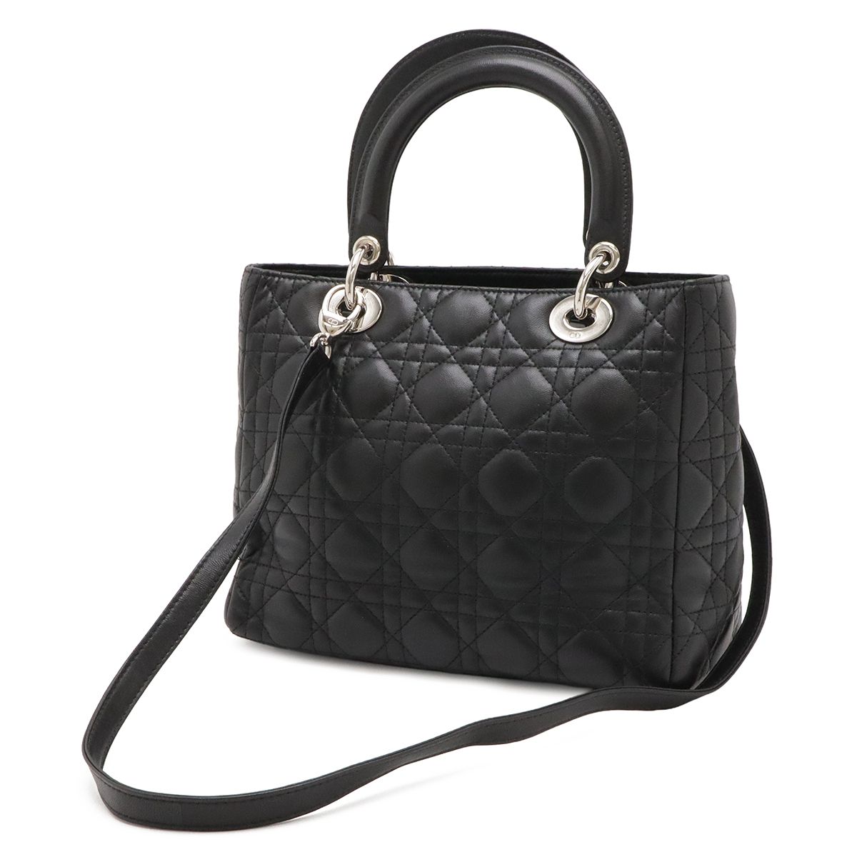 Diorクリスチャンディオール ハンドバッグ　ショルダーバッグ　カナージュ Christian Dior クリスチャン ディオール レディディオール カナージュ
