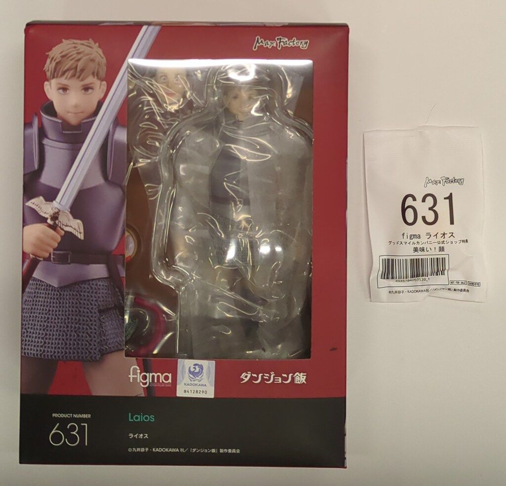 GOOD SMILE COMPANY figma 久井諒子 ライオス 特典付き 631