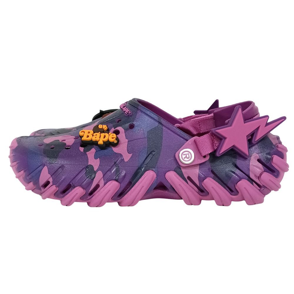A BATHING APE アベイシングエイプ × Crocs クロックス Echo RO Clog