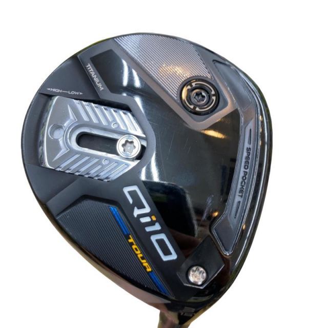 【中古】 テーラーメイド Qi10 TOUR 3W フェアウェイウッド FW Diamana SILVER TM50(Qi10 FW) (フレックスS) メンズ 男性用 右利き 右用 Cランク ゴルフクラブ