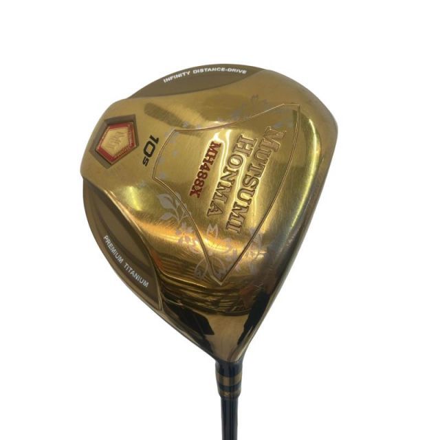 【中古】 特価メーカー MUTSUMI HONMA MH488X 10.5° ドライバー DR オリジナルカーボン (フレックスSR) メンズ 男性用 右利き 右用 Cランク ゴルフクラブ