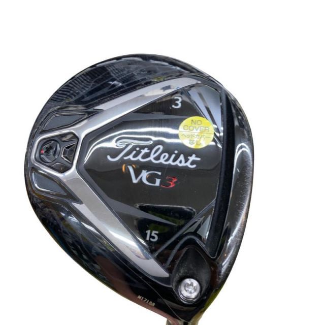 【中古】 タイトリスト Titleist VG3(2018) 3W フェアウェイウッド FW Titleist VG F(2018) (フレックスR) メンズ 男性用 右利き 右用 Cランク ゴルフクラブ