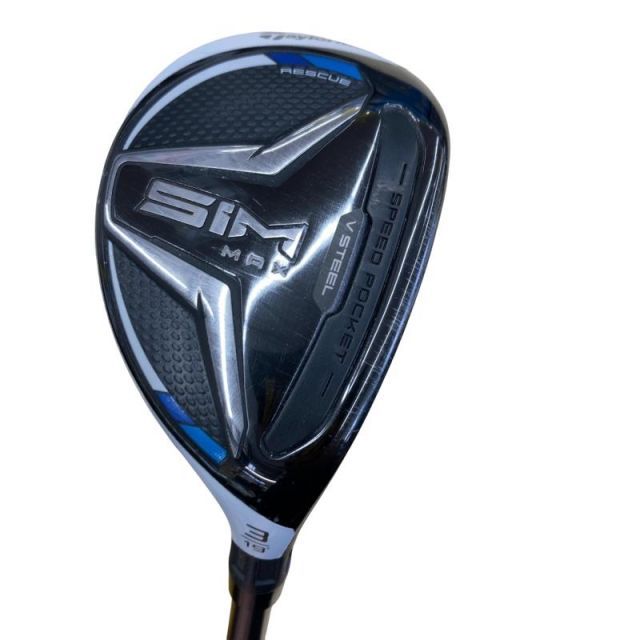 【中古】 テーラーメイド SIM MAX U3 ユーティリティ UT TENSEI BLUE TM60(UT) (フレックスS) メンズ 男性用 右利き 右用 Cランク ゴルフクラブ