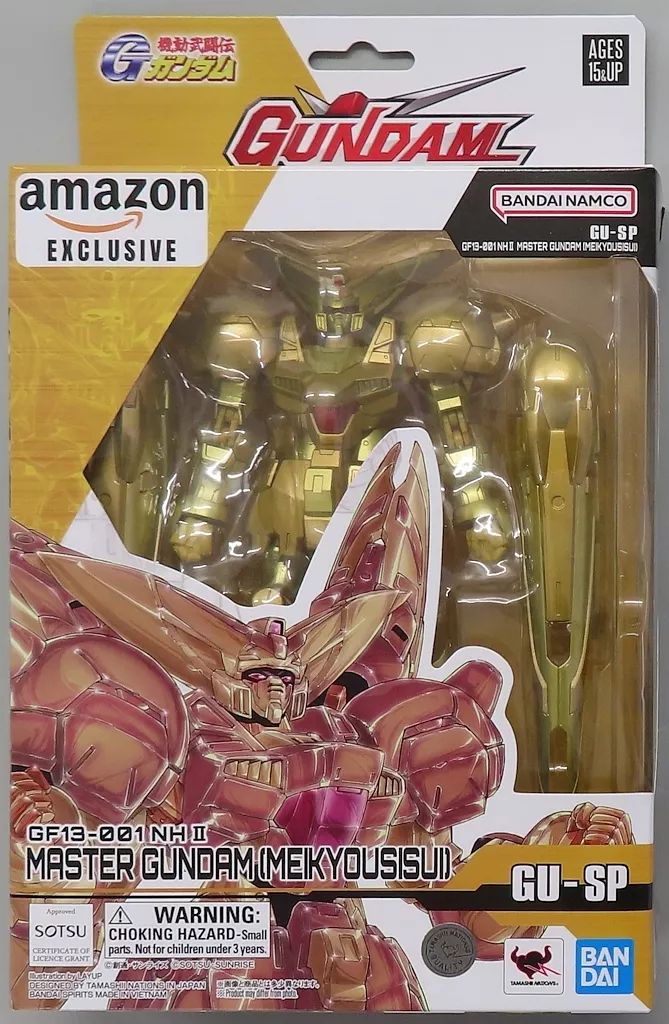 【中古】フィギュア GUNDAM UNIVERSE GF13-001 NHII MASTER GUNDAM(明鏡止水) 「機動武闘伝Gガンダム」 北米amazon限定