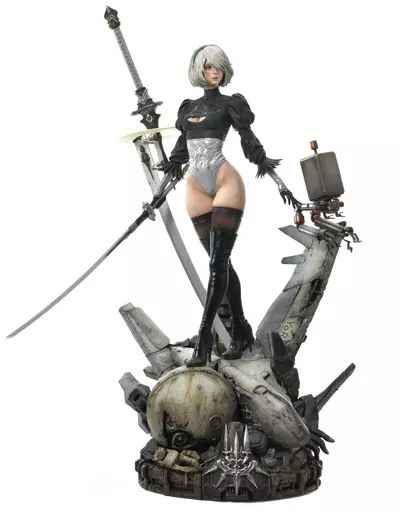 【中古】フィギュア ヨルハ二号B型 DX Ver. 「NieR:Automata(ニーア オートマタ)」 SQUARE ENIX MASTERLINE 1/3 スタチュー