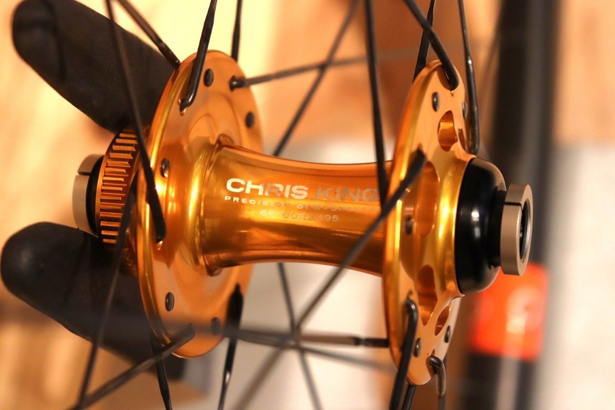 クリスキング R45D センターロック￼ハブ前後廃盤色マットスレートHG