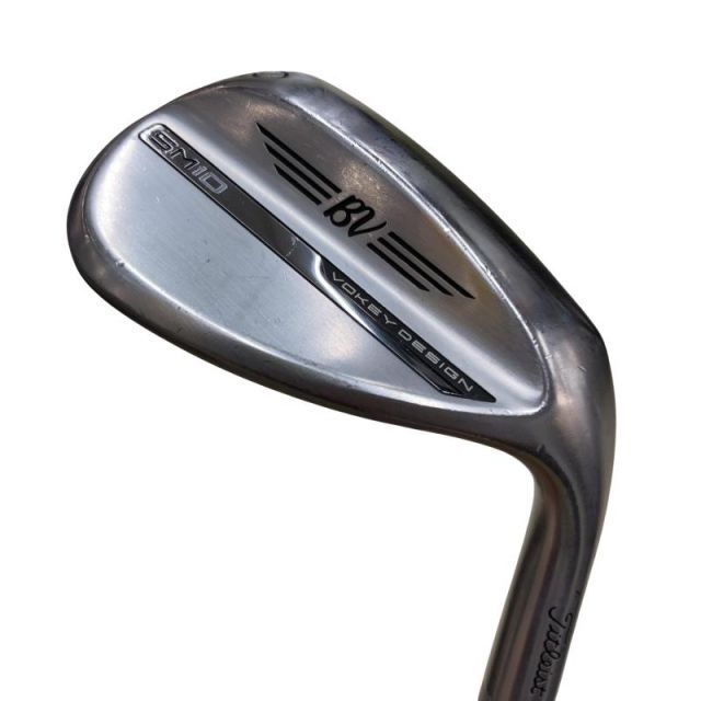 【中古】 タイトリスト VOKEY SPIN MILLED SM10 ツアークロム 60°/08°M ウェッジ WG Dynamic Gold (フレックスS) メンズ 男性用 右利き 右用 Cランク ゴルフクラブ