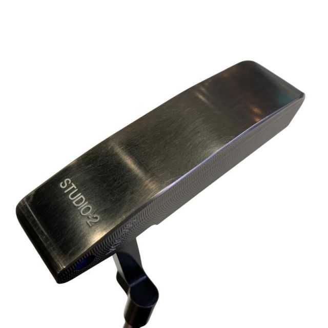 【中古】 MASDA MASDA STUDIO-2(ブルーポイント) 34インチ パター PT スチール (フレックスその他) メンズ 男性用 右利き 右用 Cランク ゴルフクラブ