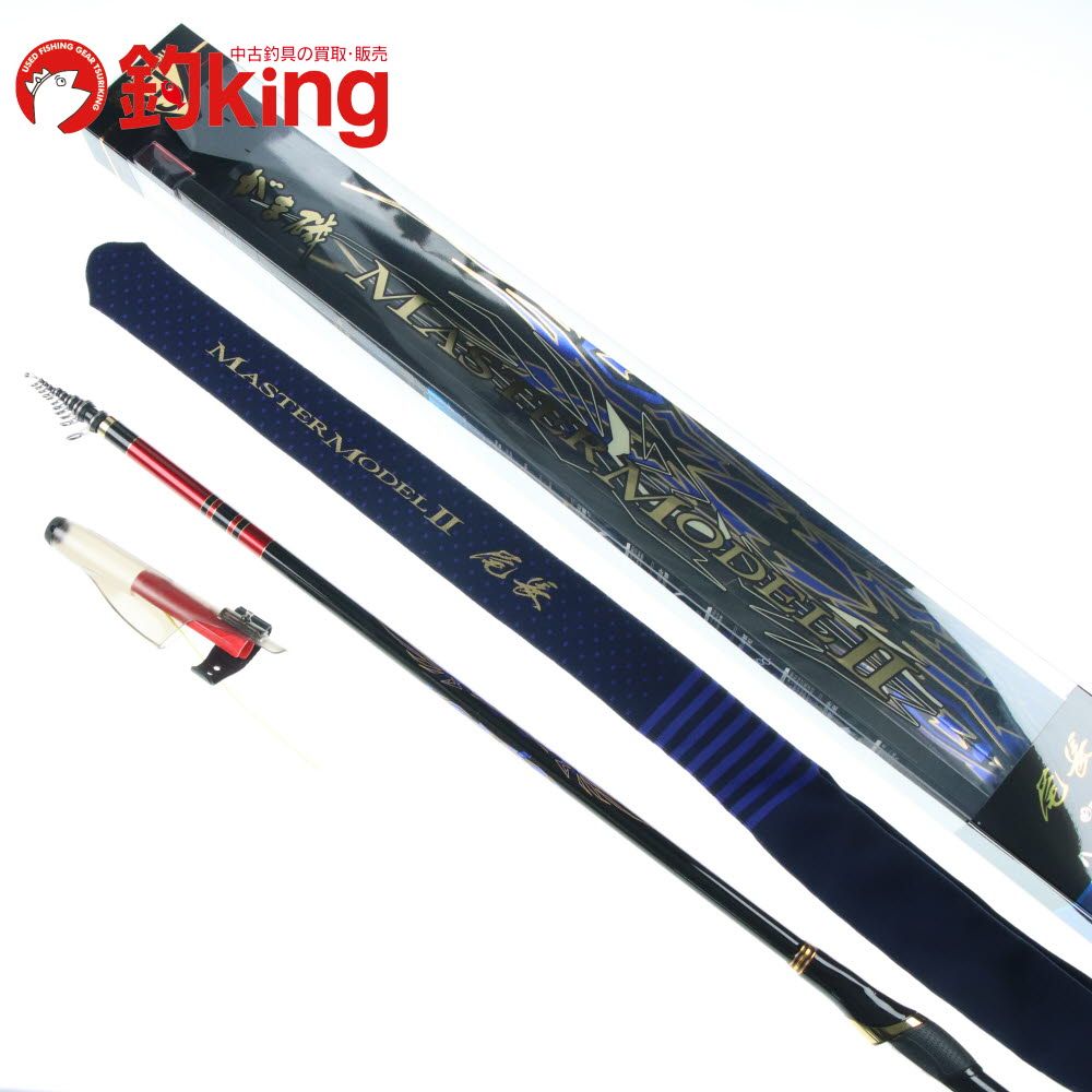 【中古/美品】 がまかつ がま磯 マスターモデルII 尾長 MH-50 /G242L ロッド リール ルアー 中古