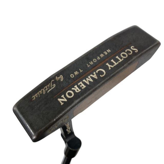 【中古】 タイトリスト SCOTTY CAMERON Tel3(トライレイヤード) NEWPORT TWO(SOLE) パター PT Micro Step (フレックスその他) メンズ 男性用 右利き 右用 Cランク ゴルフクラブ