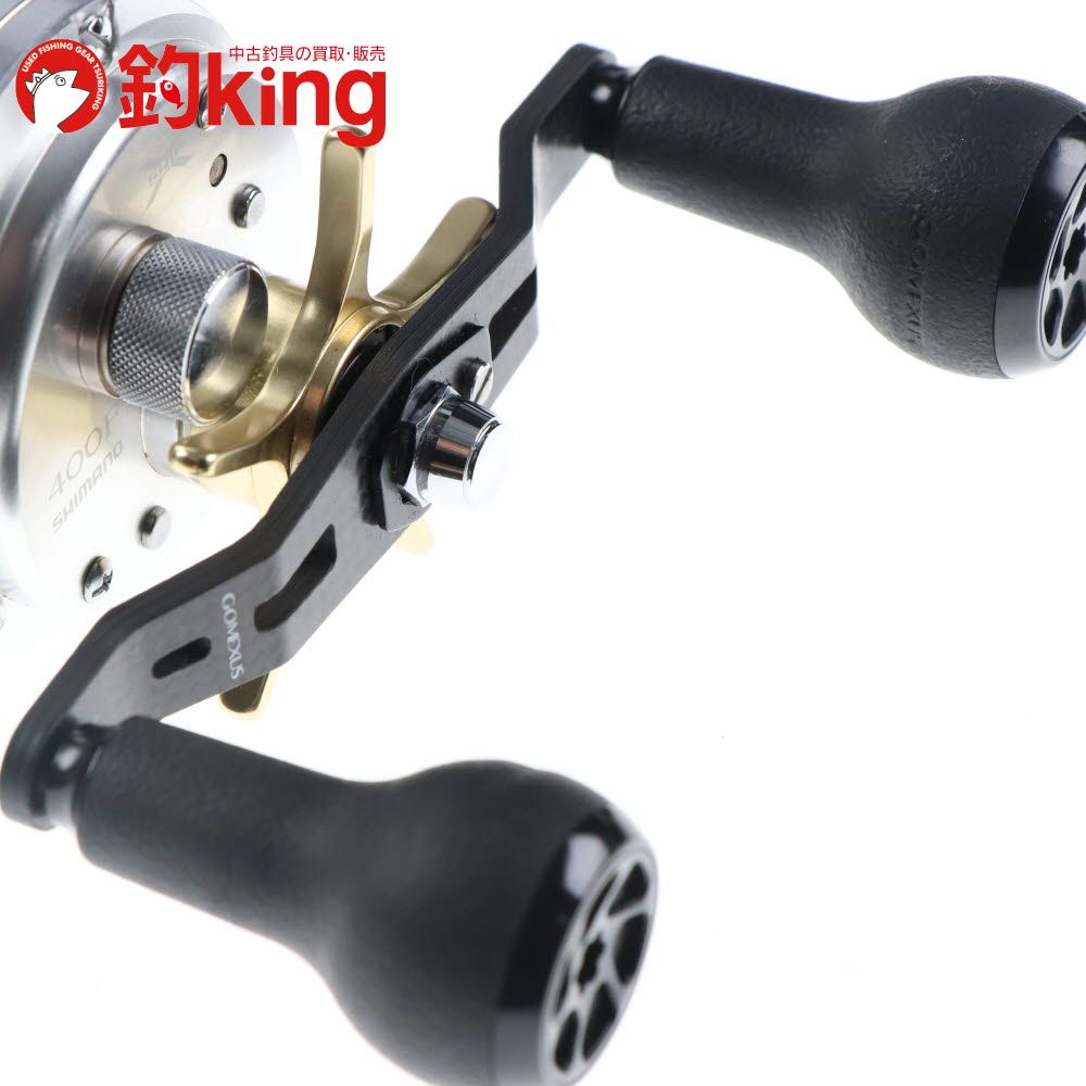 中古/美品】 シマノ 12 カルカッタ 400F ゴメクサスハンドル付 /G237M