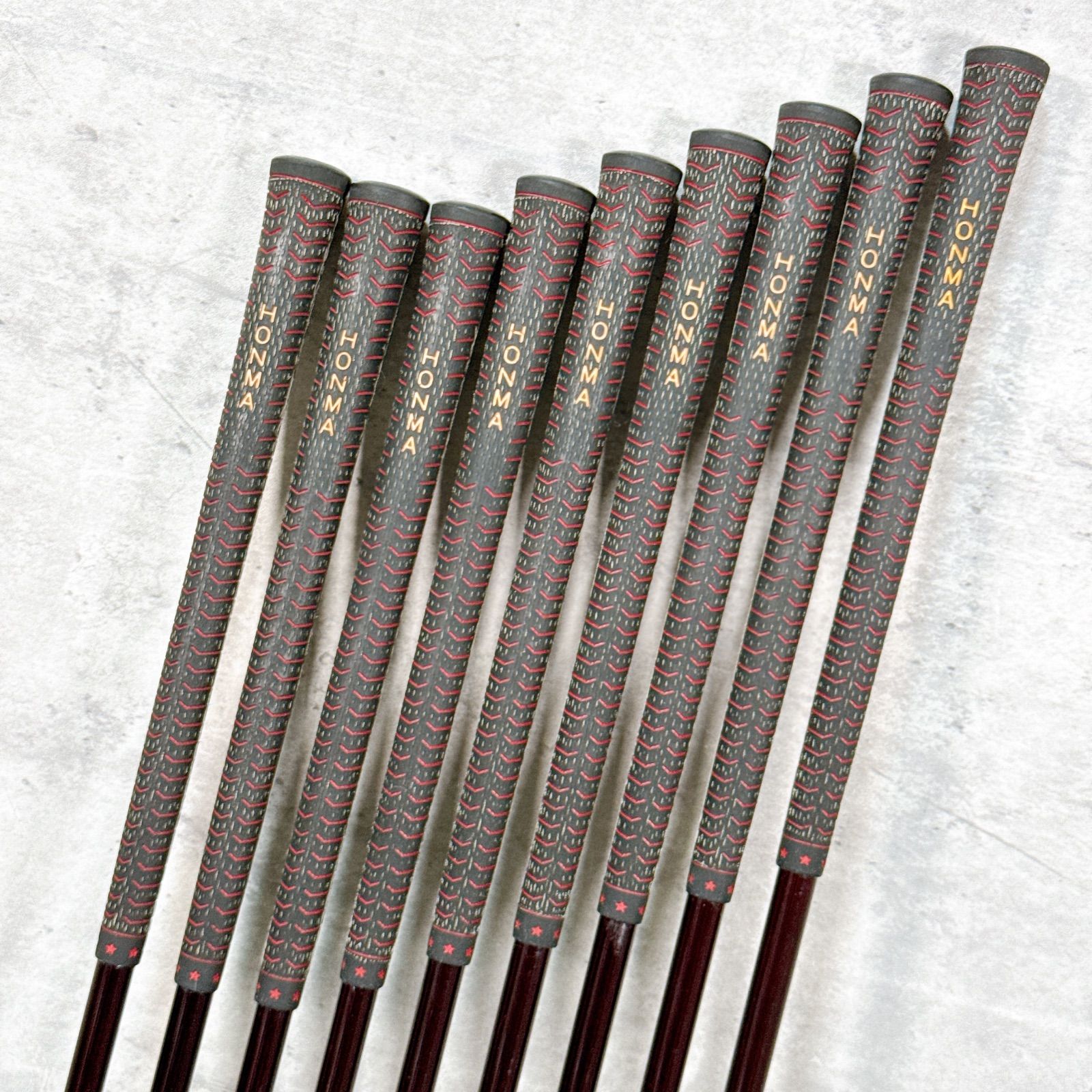 名器 希少 ホンマ CL-606 Ladies レディースアイアンセット 白モグラ 9