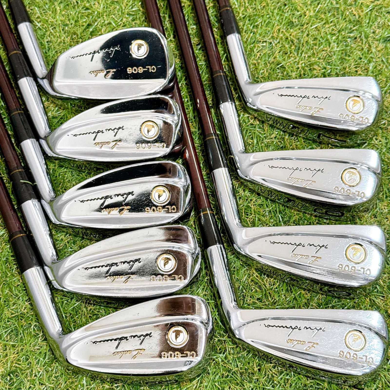 名器 希少 ホンマ CL-606 Ladies レディースアイアンセット 白モグラ 9