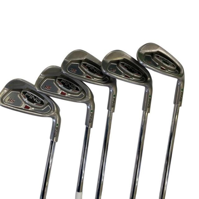 【中古】 ピン i15 6S アイアンセット IR 純正特注シャフト (フレックスその他) メンズ 男性用 右利き 右用 Cランク ゴルフクラブ