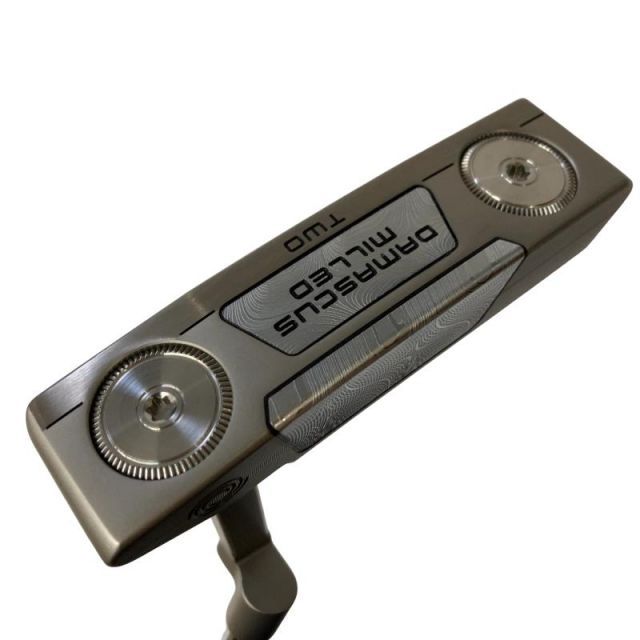 【中古】 オデッセイ DAMASCUS MILLED TWO CH 34インチ パター PT STROKE LAB 90 スチール (フレックスその他) メンズ 男性用 右利き 右用 Bランク ゴルフクラブ