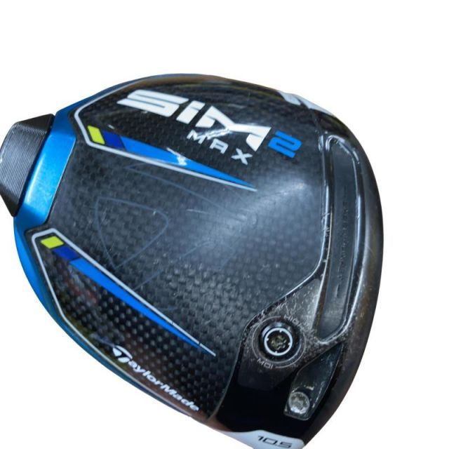 【中古】 テーラーメイド SIM2 MAX 10.5° ドライバー DR TENSEI BLUE TM50(SIM2 DR) (フレックスS) メンズ 男性用 右利き 右用 Cランク ゴルフクラブ