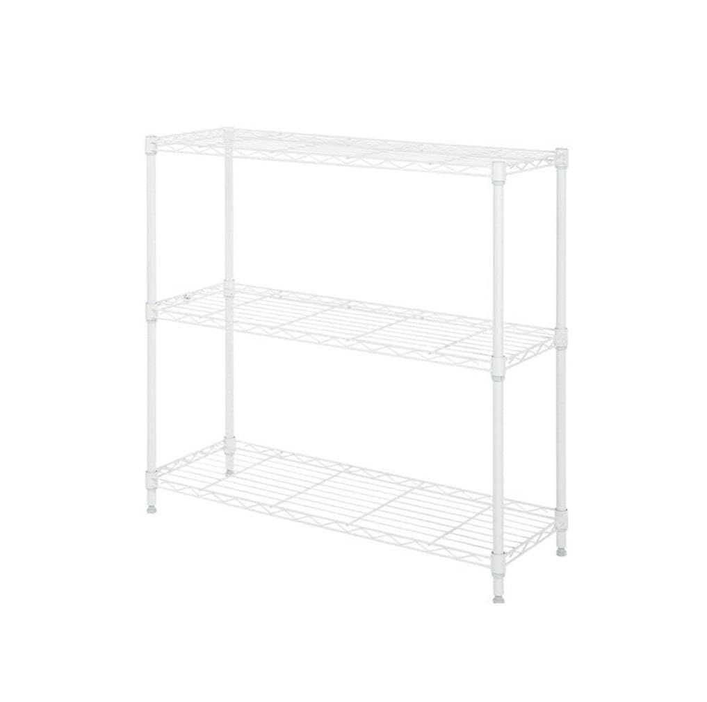★新品★ニトリ(NITORI) スチールラック STANDARD 2段 ホワイト 幅84.5×奥行29.5×高さ80cm 8791254
