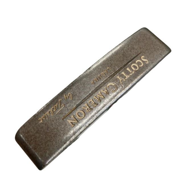 【中古】 タイトリスト SCOTTY CAMERON LAGUNA(ガンブルー) パター PT Micro Bell (フレックスその他) メンズ 男性用 右利き 右用 Cランク ゴルフクラブ
