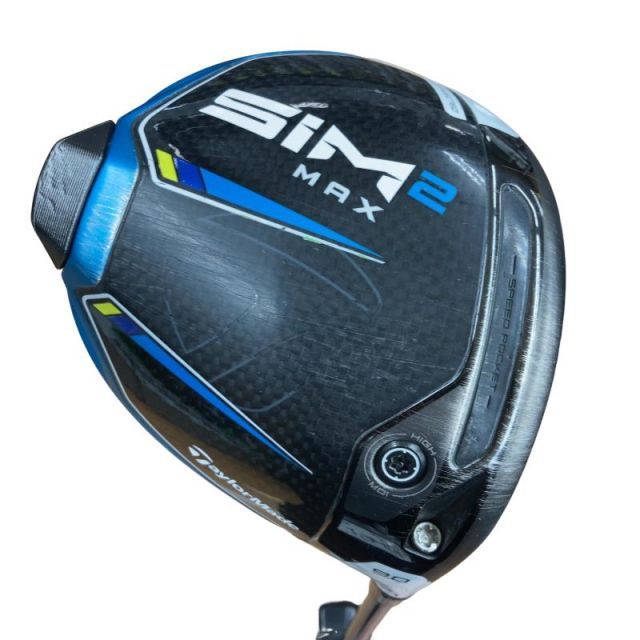 【中古】 テーラーメイド SIM2 MAX 9° ドライバー DR TENSEI BLUE TM50(SIM2 DR) (フレックスS) メンズ 男性用 右利き 右用 Cランク ゴルフクラブ