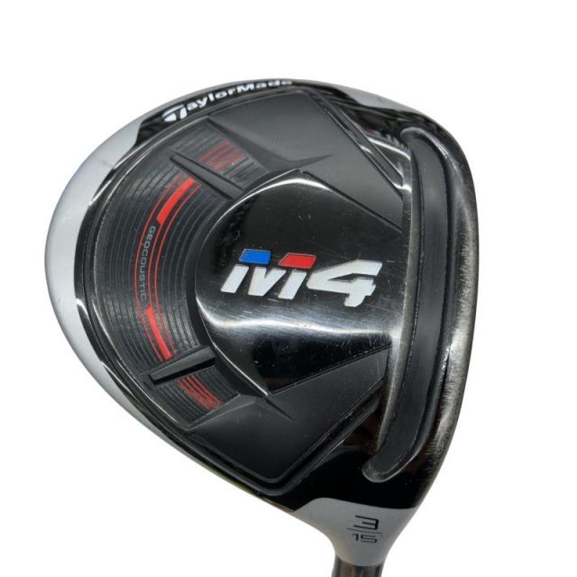 【中古】 テーラーメイド M4 3W フェアウェイウッド FW リシャフト (フレックスその他) メンズ 男性用 右利き 右用 Cランク ゴルフクラブ