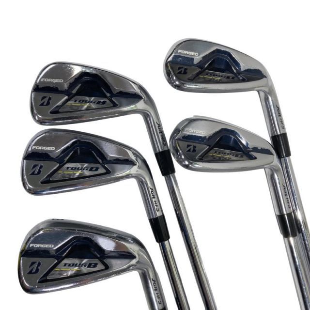 【中古】 ブリヂストン TOUR B JGR HF3(2019) 5S アイアンセット IR 純正特注シャフト (フレックスS) メンズ 男性用 右利き 右用 Cランク ゴルフクラブ