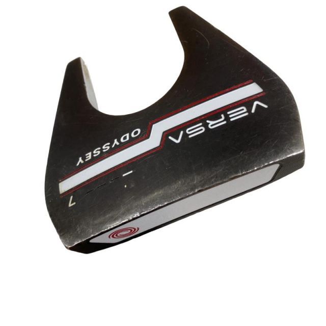【中古】 オデッセイ VERSA #7 ブラック(ホリゾンタル) 34インチ パター PT スチール (フレックスその他) メンズ 男性用 右利き 右用 Dランク ゴルフクラブ