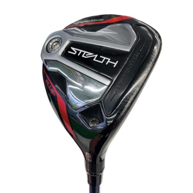 【中古】 テーラーメイド STEALTH PLUS+ 5W フェアウェイウッド FW 純正特注シャフト (フレックスX) メンズ 男性用 右利き 右用 Cランク ゴルフクラブ