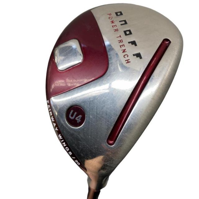【中古】 ダイワ(グローブライド) ONOFF FAIRWAY WINGS(2016) AKA U4 ユーティリティ UT SMOOTH KICK MP-516U (フレックスR) メンズ 男性用 右利き 右用 Cランク ゴルフクラブ