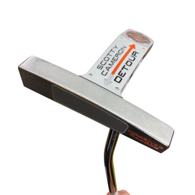 【中古】 タイトリスト SCOTTY CAMERON DETOUR 34インチ レフティ パター PT スチール (フレックスその他) メンズ 男性用 左利き レフティ 左用 Cランク ゴルフクラブ
