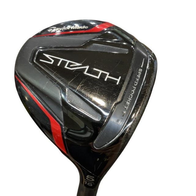 【中古】 テーラーメイド STEALTH 5W フェアウェイウッド FW 純正特注シャフト (フレックスS) メンズ 男性用 右利き 右用 Cランク ゴルフクラブ