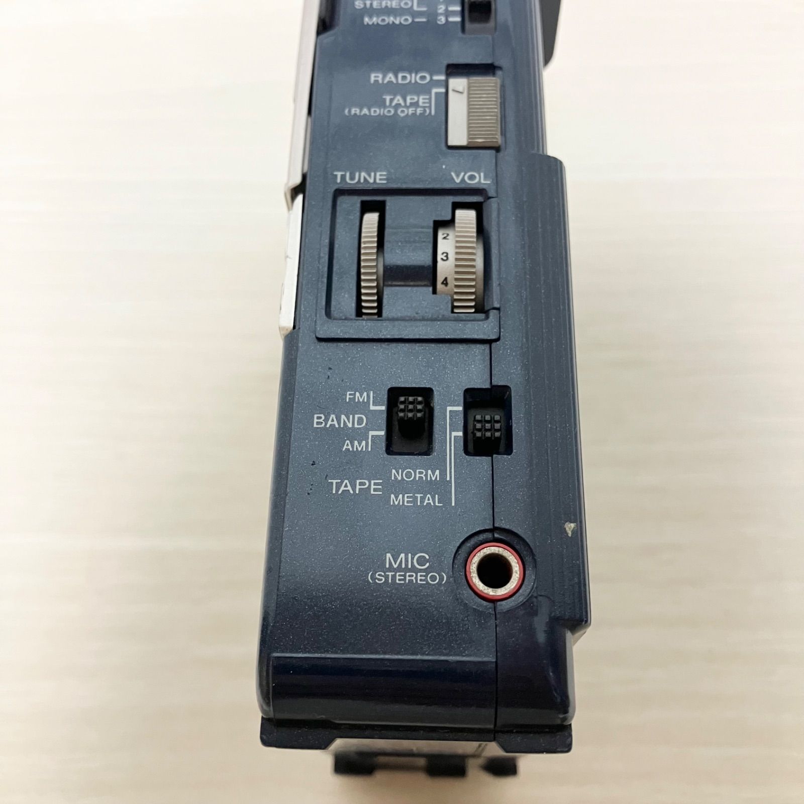 希少 レア 昭和レトロ SONY M-80 FM/AMステレオ マイクロカセット