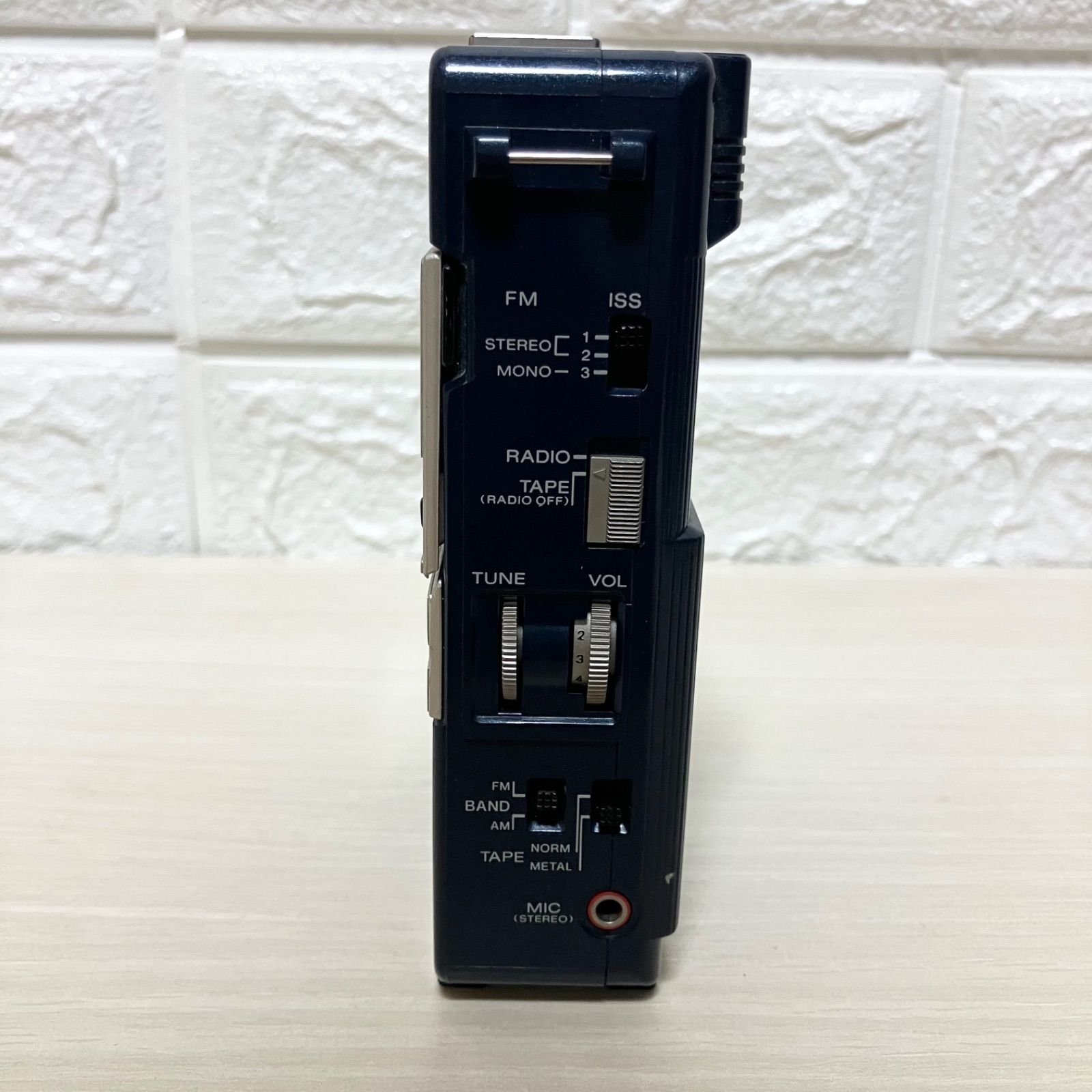 希少 レア 昭和レトロ SONY M-80 FM/AMステレオ マイクロカセット