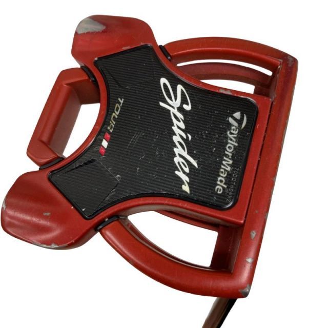 【中古】 テーラーメイド Spider Tour RED 34インチ パター PT スチール (フレックスその他) メンズ 男性用 右利き 右用 Cランク ゴルフクラブ