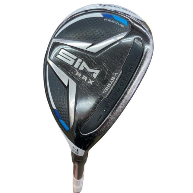 【中古】 テーラーメイド SIM MAX U4 ユーティリティ UT TENSEI BLUE TM60(UT) (フレックスR) メンズ 男性用 右利き 右用 Cランク ゴルフクラブ