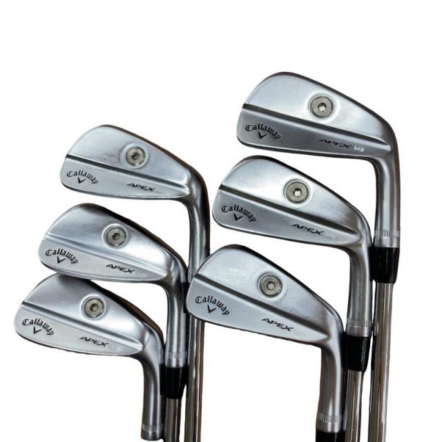 【中古】 キャロウェイ APEX MB(2021) 6S アイアンセット IR Dynamic Gold (フレックスS) メンズ 男性用 右利き 右用 Cランク ゴルフクラブ