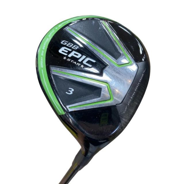【中古】 キャロウェイ GBB EPIC STAR 3W フェアウェイウッド FW Speeder EVOLUTION for GBB (フレックスSR) メンズ 男性用 右利き 右用 Cランク ゴルフクラブ