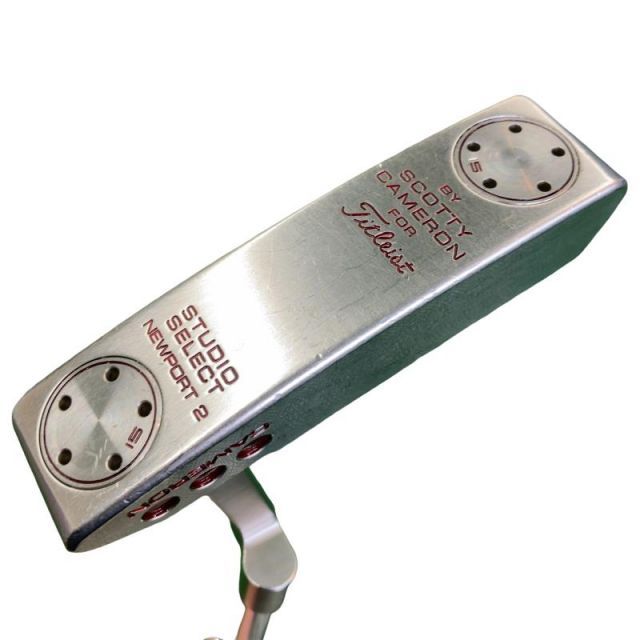 【中古】 タイトリスト SCOTTY CAMERON STUDIO SELECT NEWPORT 2 34インチ(15g) パター PT スチール (フレックスその他) メンズ 男性用 右利き 右用 Cランク ゴルフクラブ
