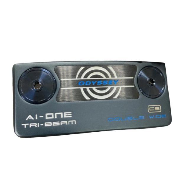【中古】 オデッセイ Ai-ONE TRI-BEAM DOUBLE WIDE CS 34インチ パター PT STROKE LAB 90 スチール (フレックスその他) メンズ 男性用 右利き 右用 Cランク ゴルフクラブ