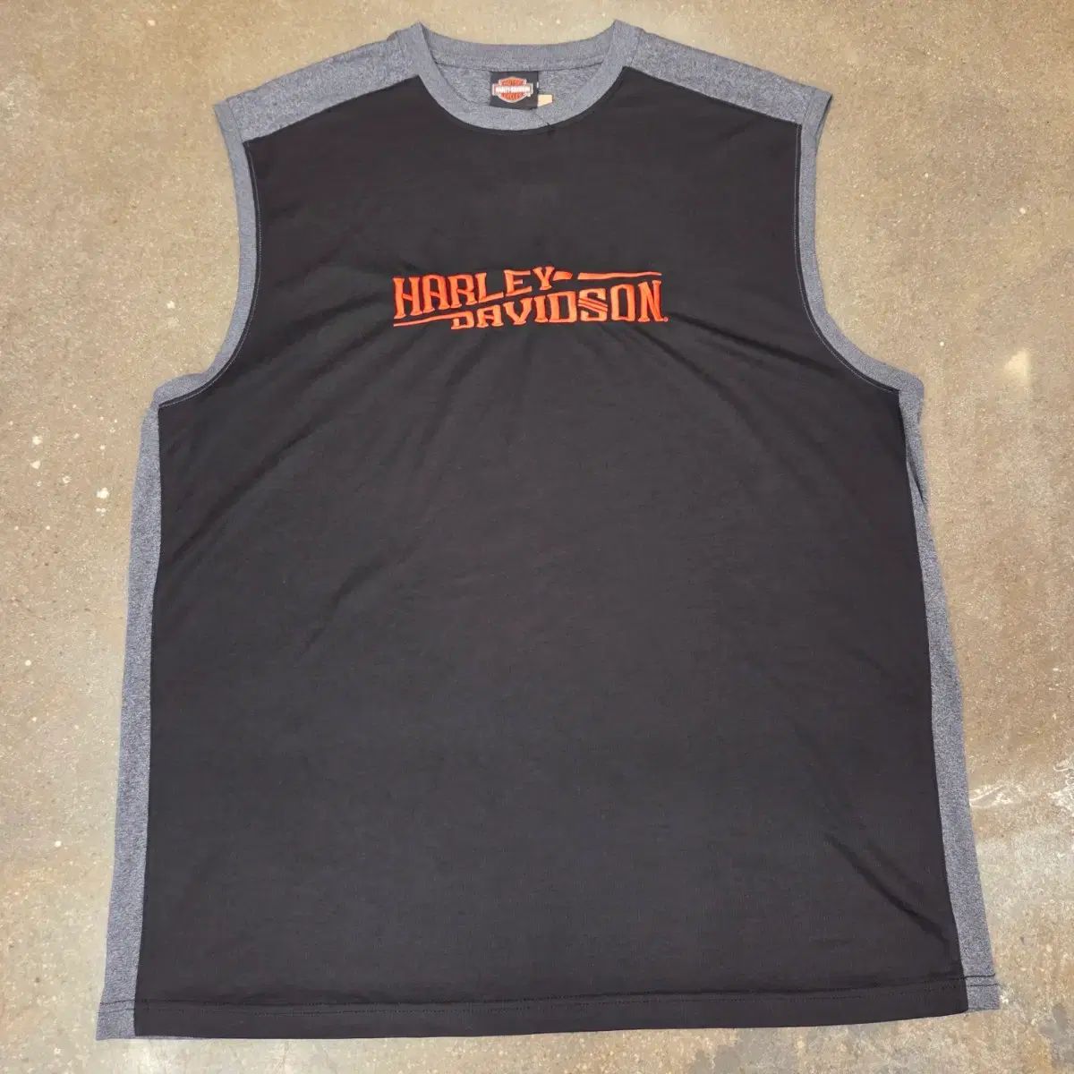 アメリカンヴィンテージ ハーレーダビッドソン チェロキー ツートン ノースリーブ Tシャツ