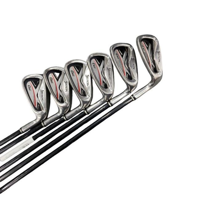 【中古】 ダンロップ SRIXON GiE(2011) 6S アイアンセット IR Miyazaki GiE(アイアン) (フレックスR) メンズ 男性用 右利き 右用 Dランク ゴルフクラブ