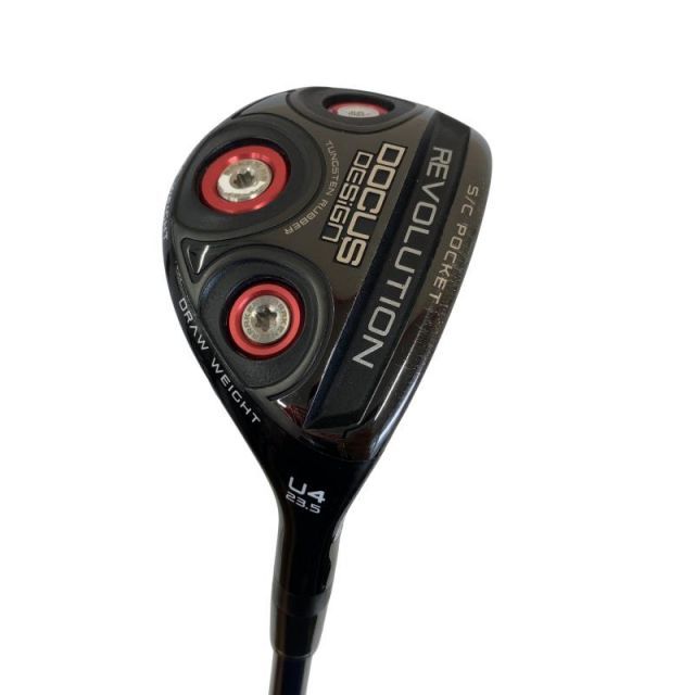 【中古】 DOCUS DOCUS DESIGN REVOLUTION U4 ユーティリティ UT リシャフト (フレックスその他) メンズ 男性用 右利き 右用 Cランク ゴルフクラブ