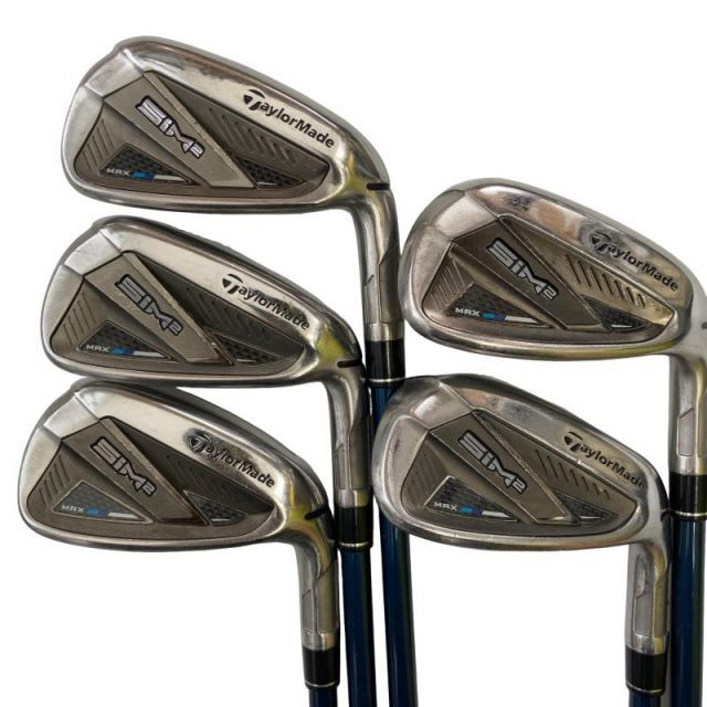 【中古】 テーラーメイド SIM2 MAX 5S アイアンセット IR TENSEI BLUE TM60(SIM2 IR) (フレックスR) メンズ 男性用 右利き 右用 Cランク ゴルフクラブ