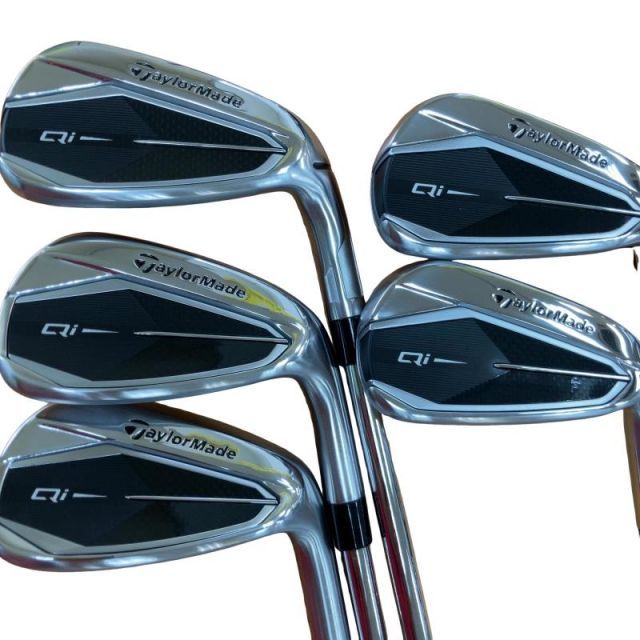 【中古】 テーラーメイド Qi 5S アイアンセット IR NS PRO 910GH (フレックスS) メンズ 男性用 右利き 右用 Cランク ゴルフクラブ