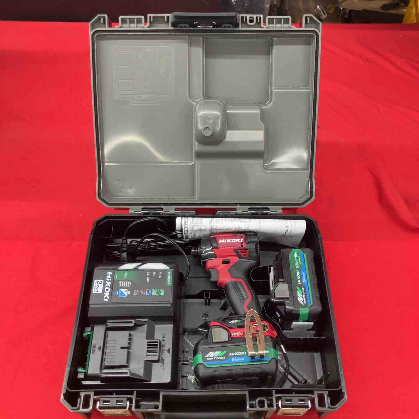 【未使用(店頭展示品)】★ハイコーキ(HIKOKI) コードレスインパクトドライバ スコーピオンレッド WH36DD(2XHRSZ)【東大和店】 28,656円